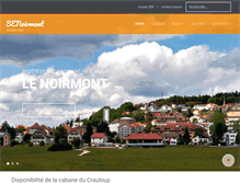 Tablet Screenshot of embellissement-noirmont.ch